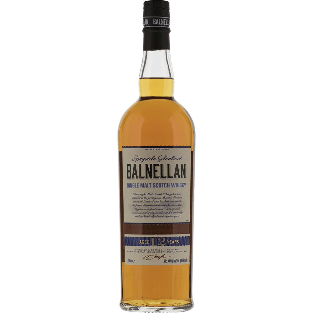 Balnellan 12 year old Speyside Glenlivet, 40%