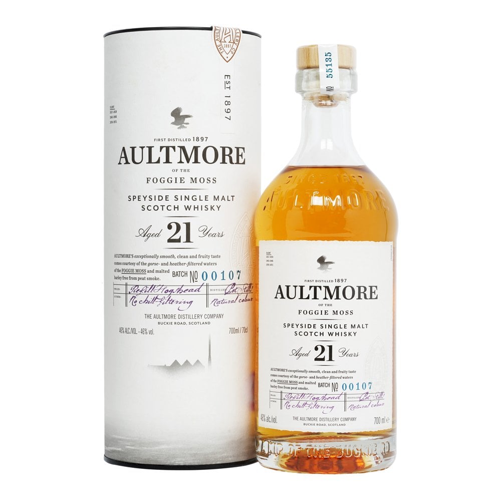 Aultmore 21 year old, 46%