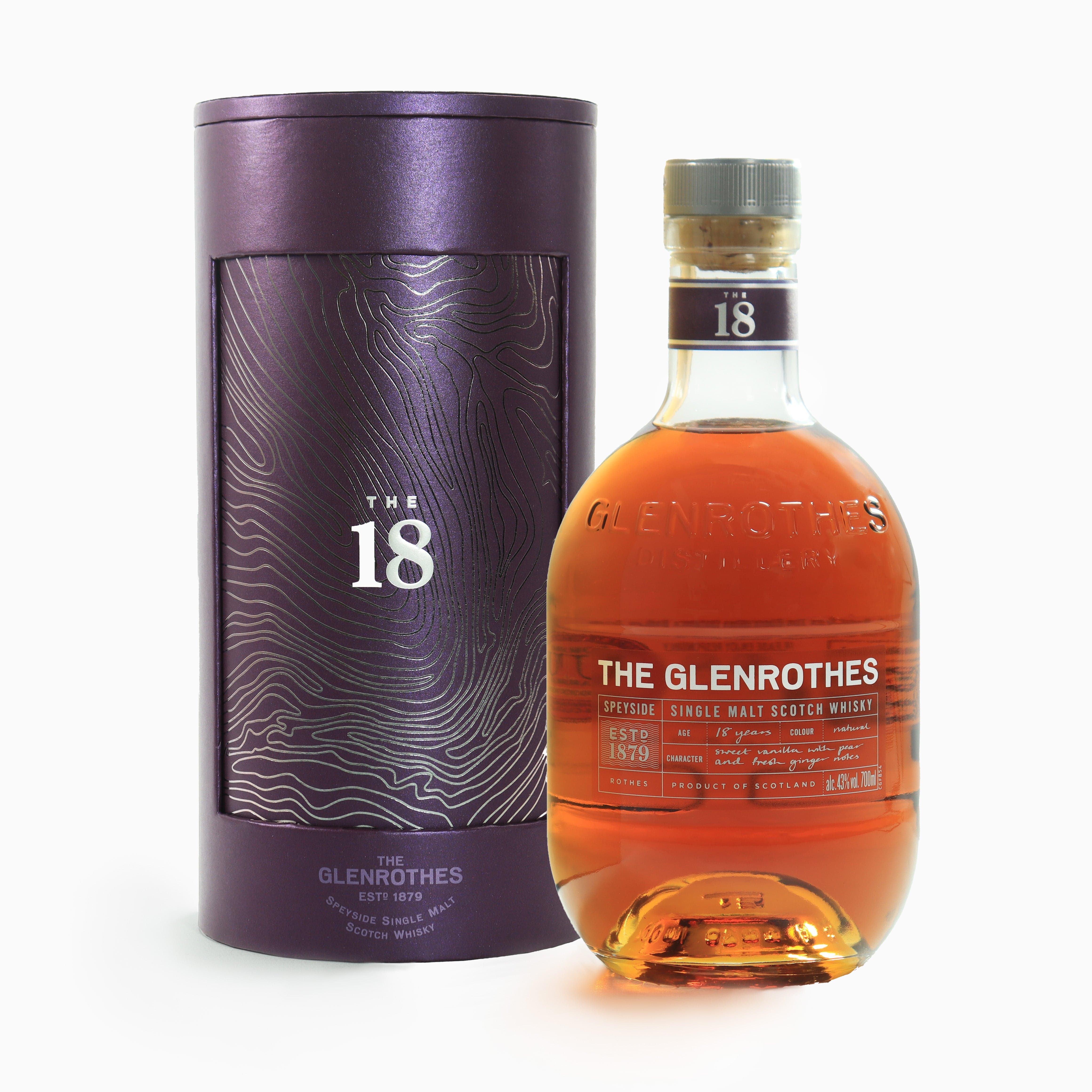 Glenrothes 18 year old, 43%