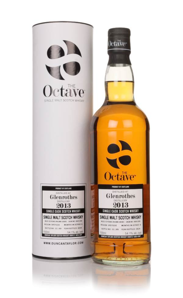 Duncan Taylor 11 year old Dimensions Cask Strength 2008 (distilled at Miltonduff), 53%