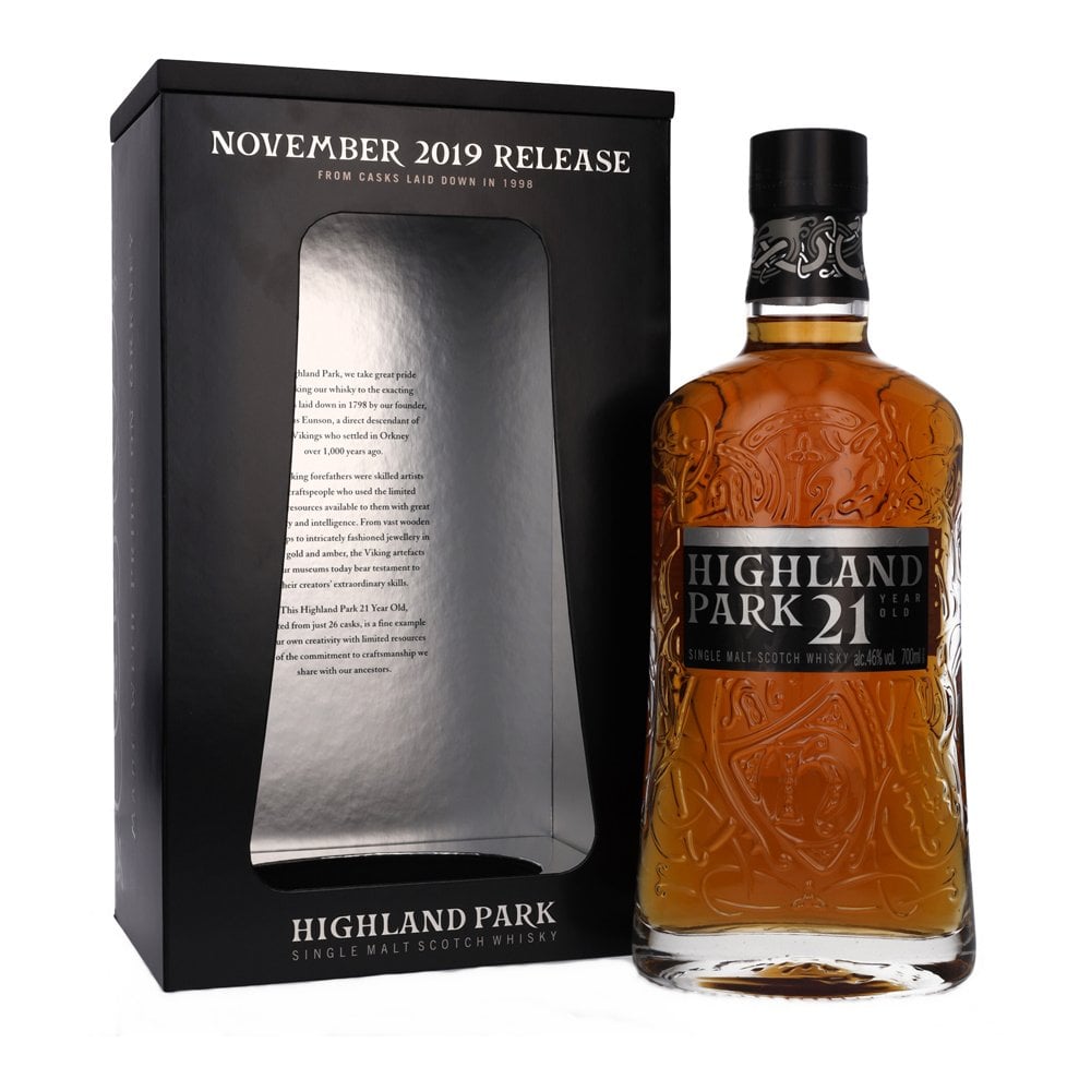 Highland Park 21 year old (November 2019 Release), 46%
