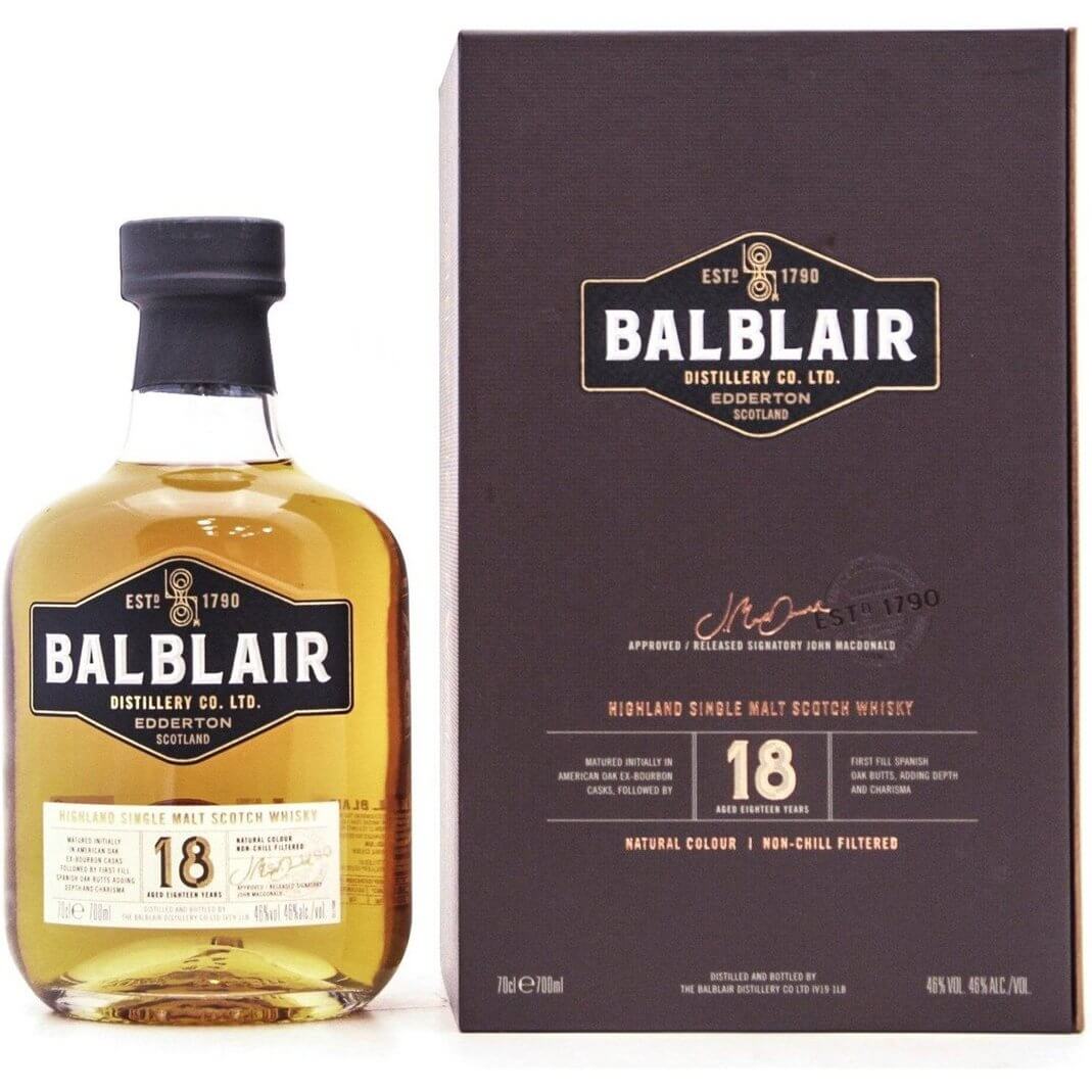  Balblair 18 year old, 46%