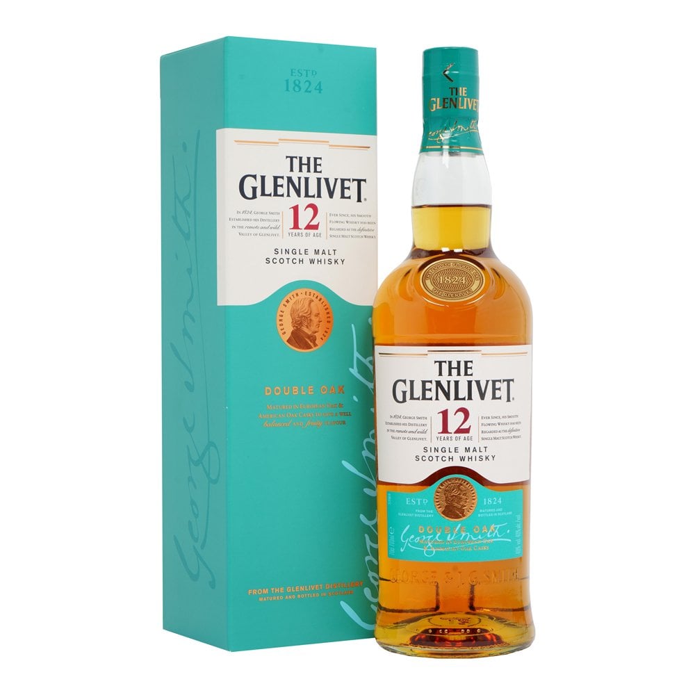 Glenlivet 12 year old Double Oak, 40%