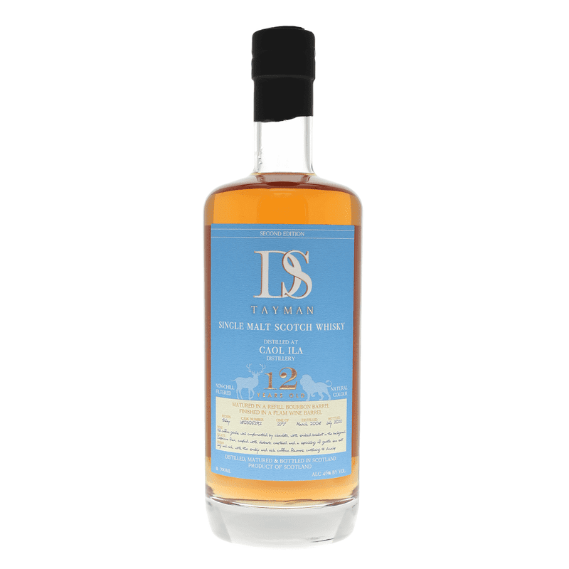 DS Tayman 10 year old Flam Wine Barrel-Finished (Distilled at Caol Ila), 46%