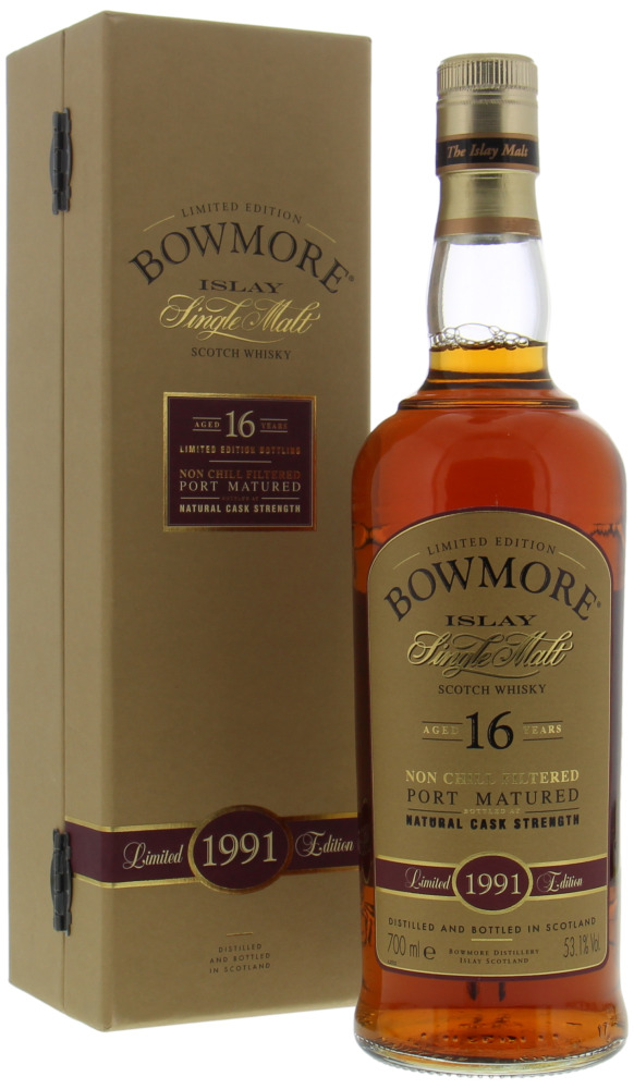 Bowmore 16 year old 1991 Vintage, 53.1%
