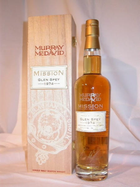 Murray McDavid Mission IV (distilled at Glen Spey), 1974 Vintage, 46%