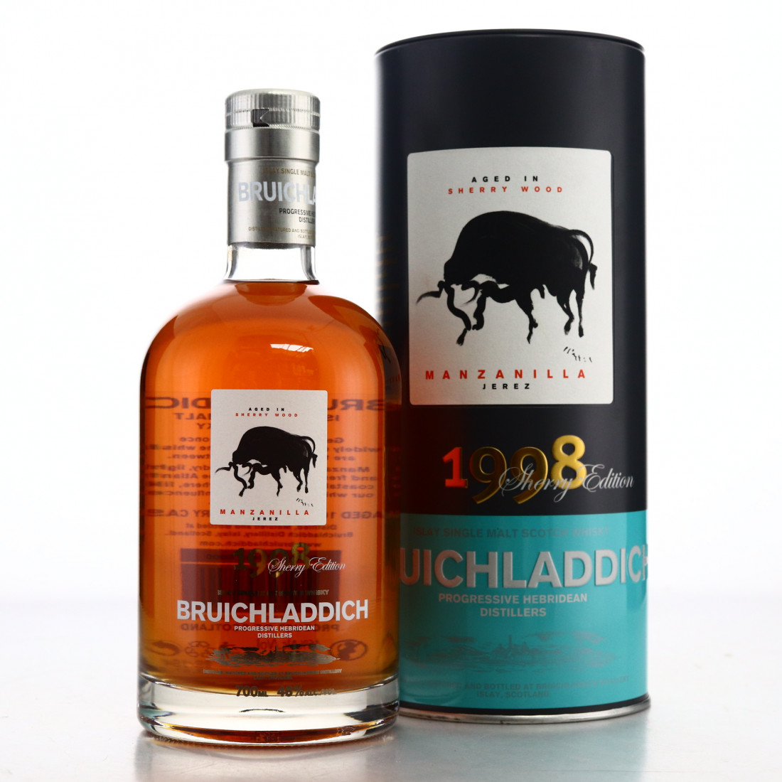 Bruichladdich Sherry Edition Manzanilla 1998 vintage, 46%