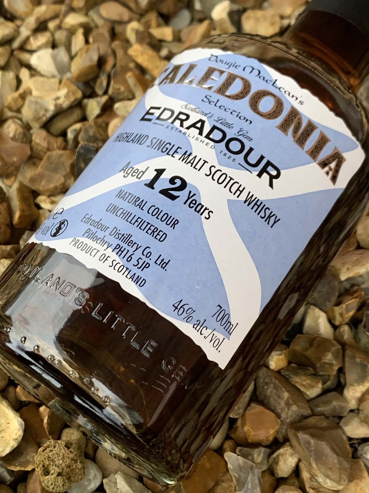 Edradour Caledonia, 12 year old, 46%, 