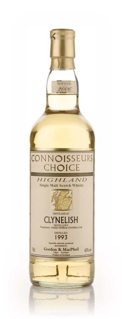 Clynelish 1993, Gordon & MacPhail Connoisseurs’ Choice range, 43%