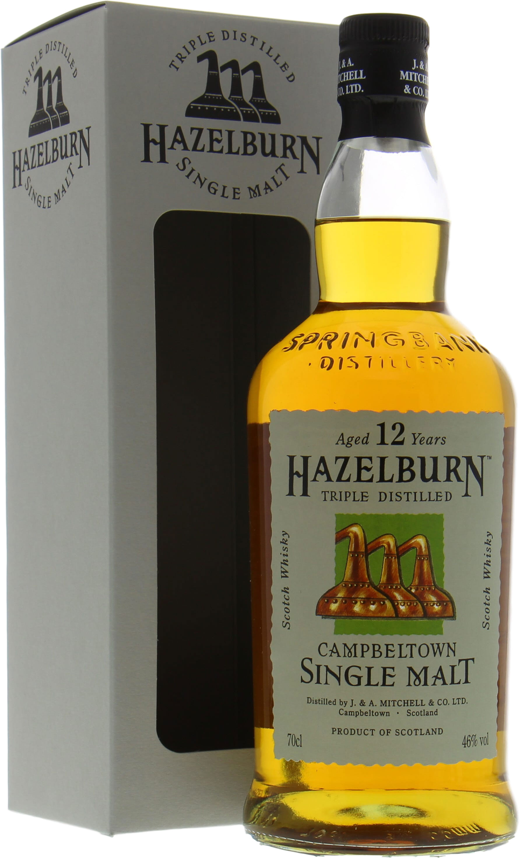 Hazelburn 12 year old, 46%