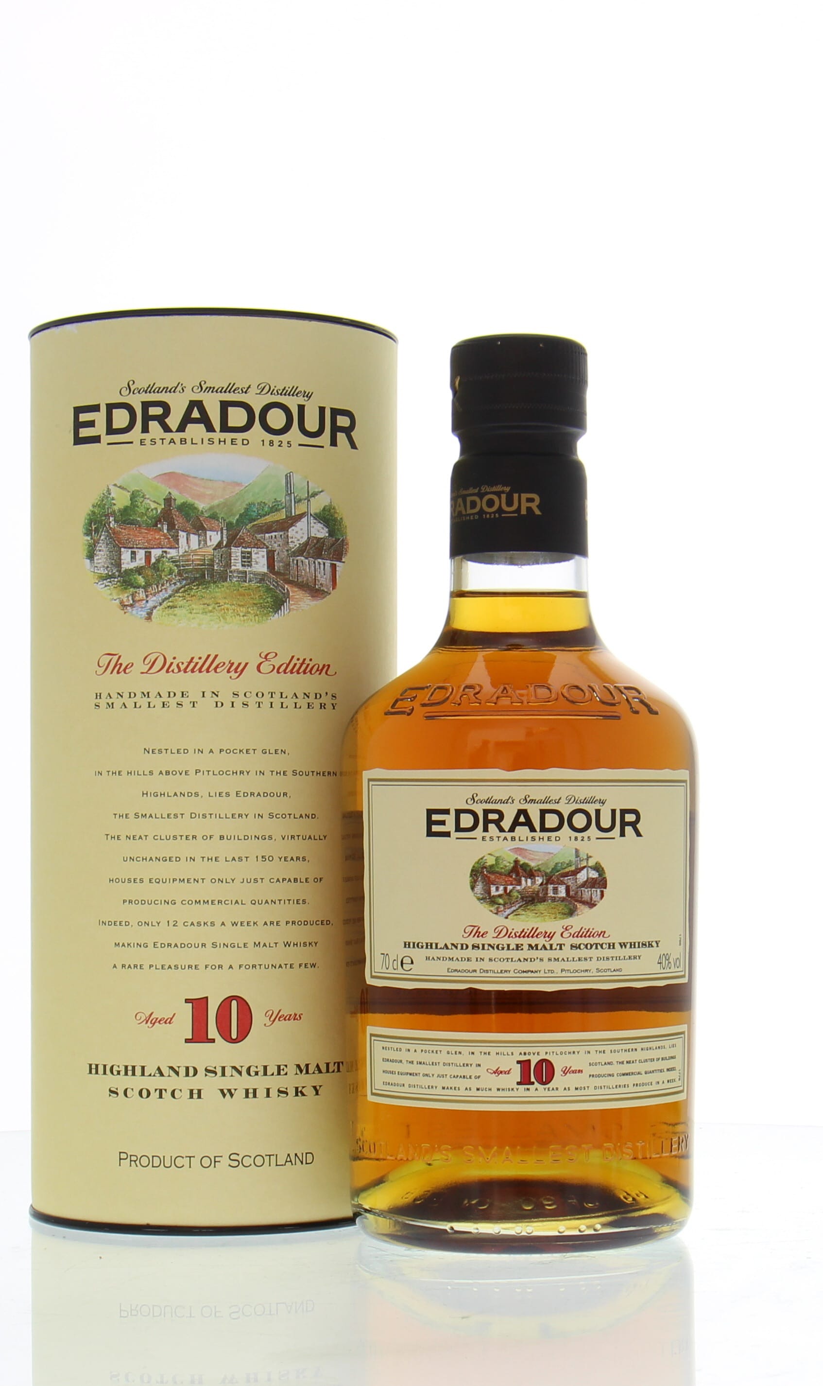 Edradour 10 year old, 40%