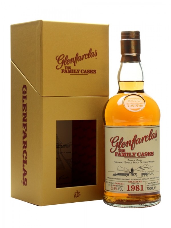 Glenfarclas Family Cask 1981 (Cask #57), 50.8%
