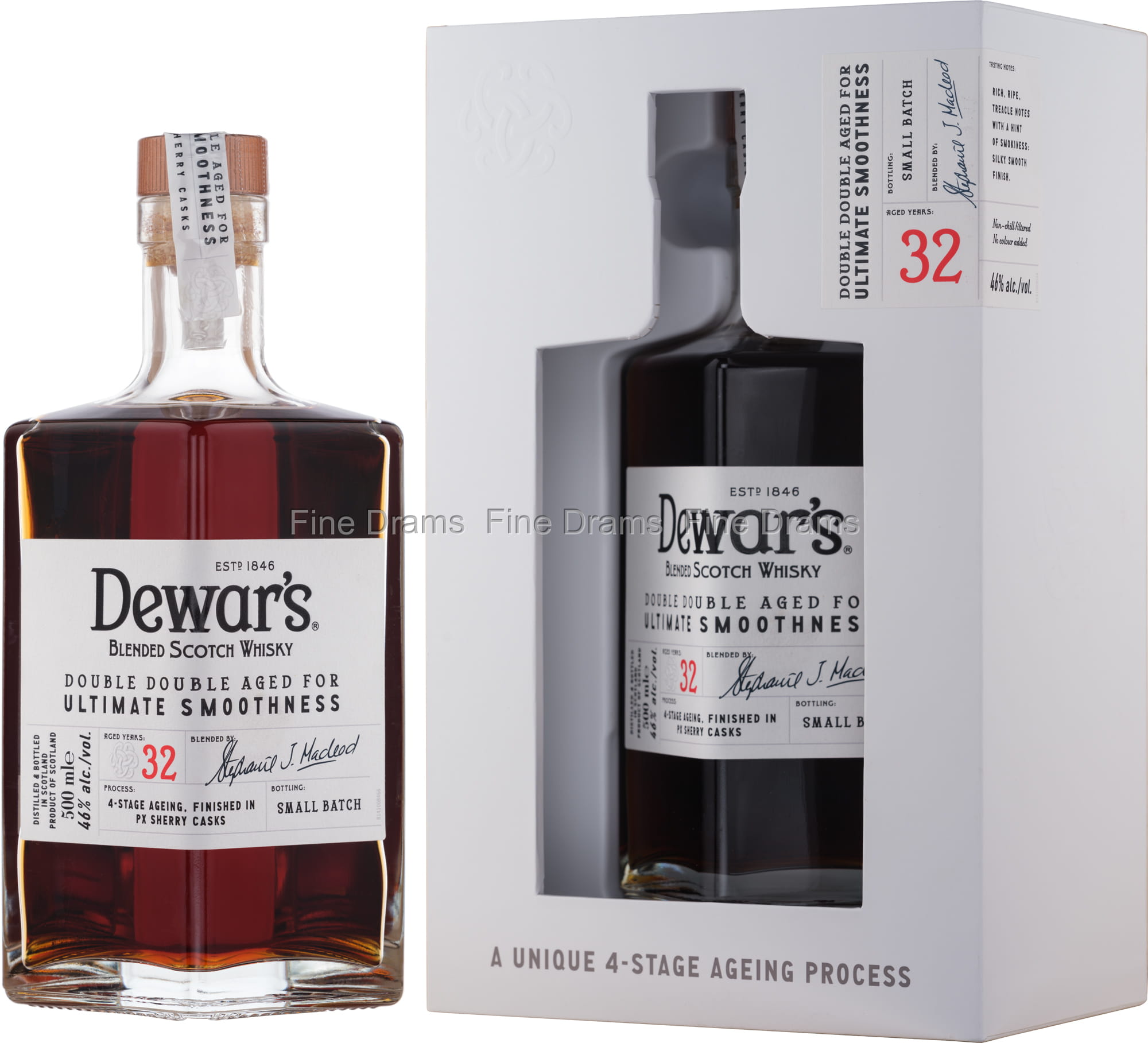 Dewar’s 32 year old Double Double, 46%