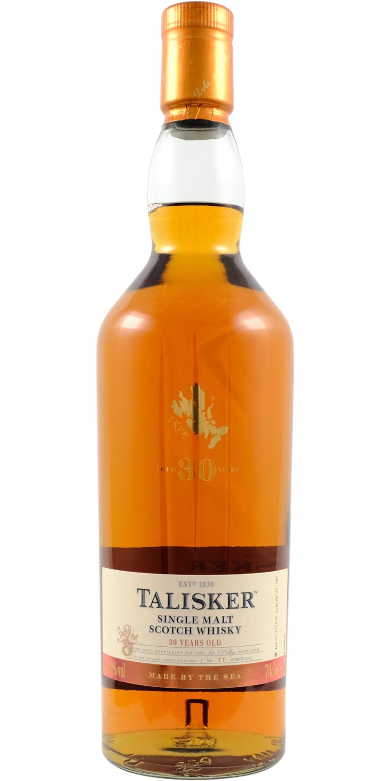 Talisker 30 year old, 45.8%