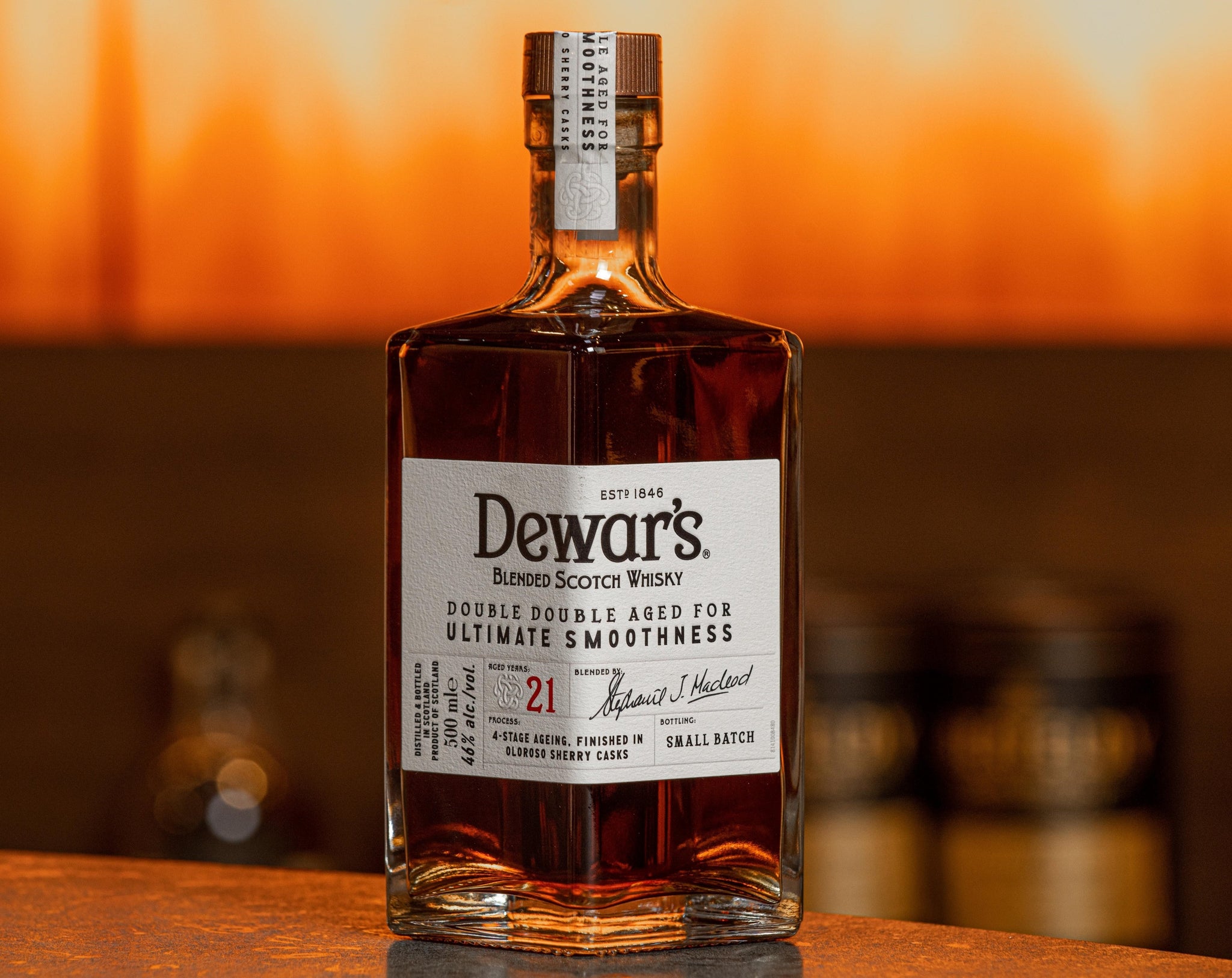 Dewar’s 21 year old Double Double, 46%