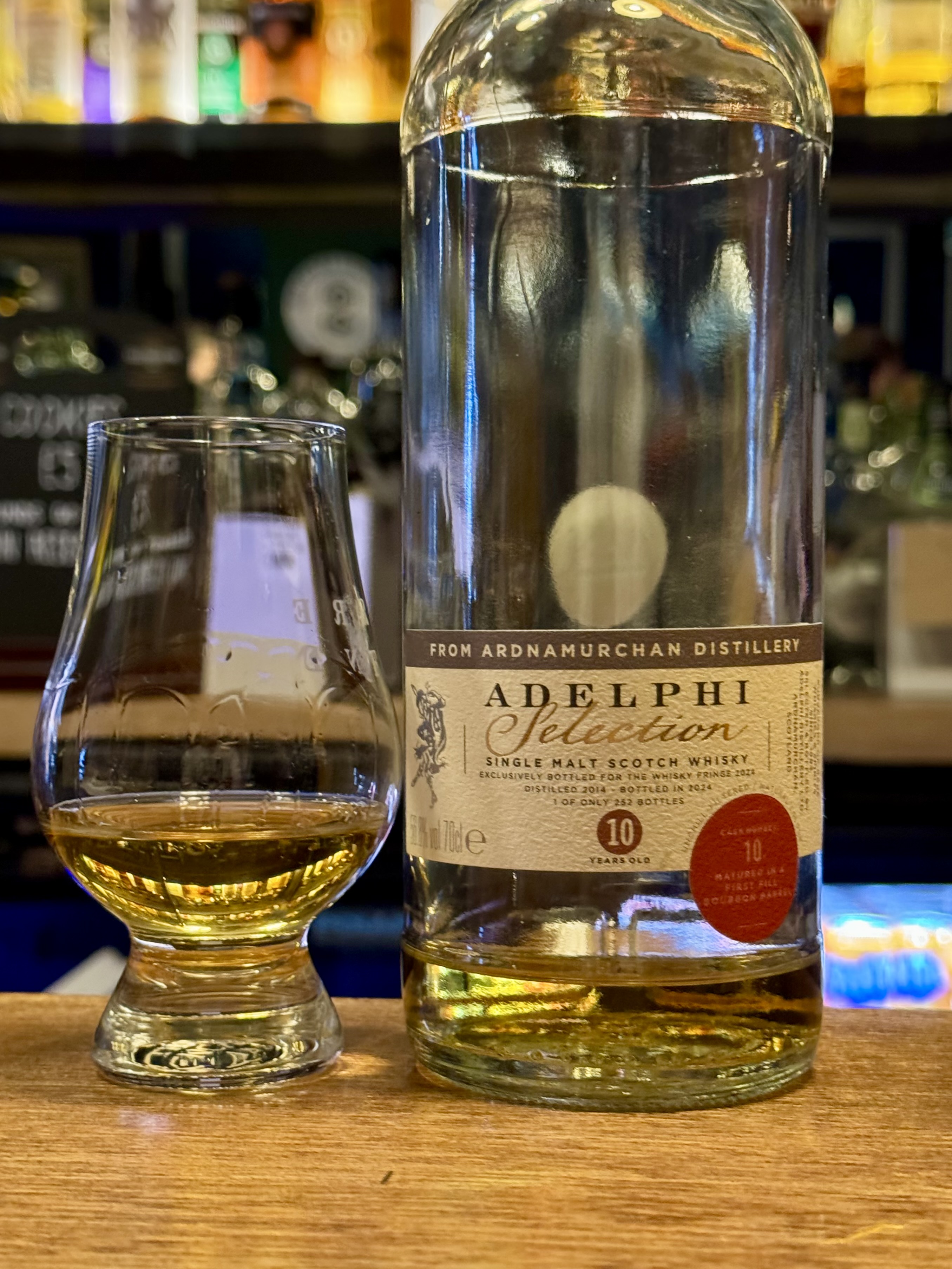 Adelphi (distilled at Glen Moray) 27 year old, 56.8%