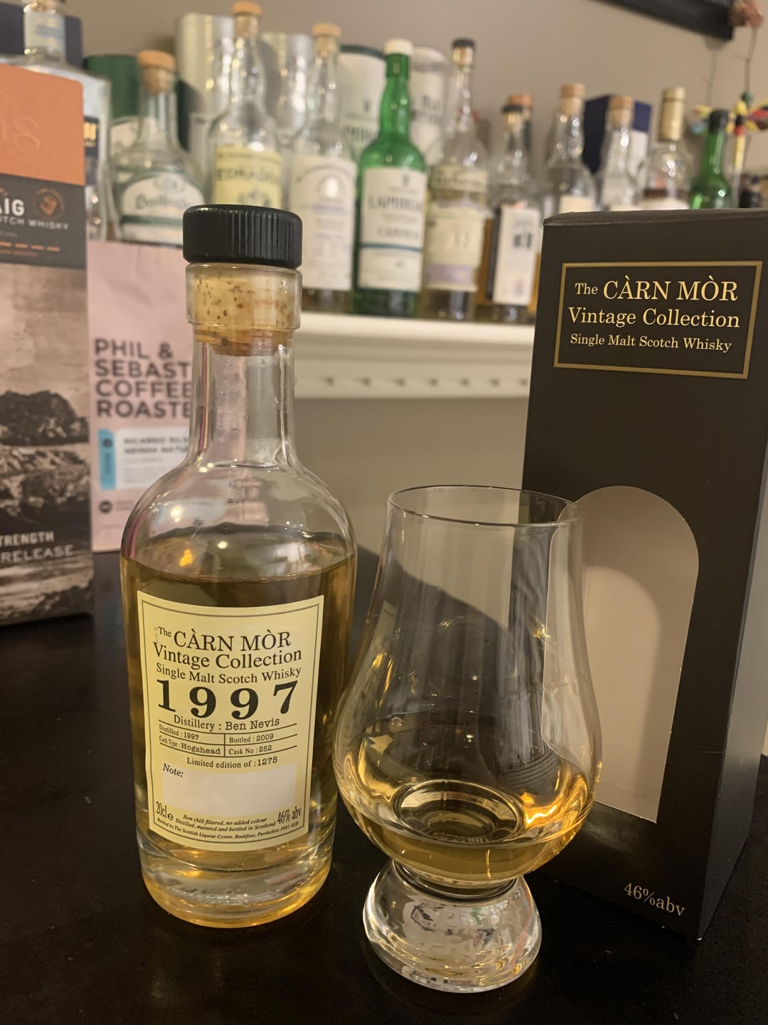 Carn Mor (distilled at Ben Nevis) 1997, 46%