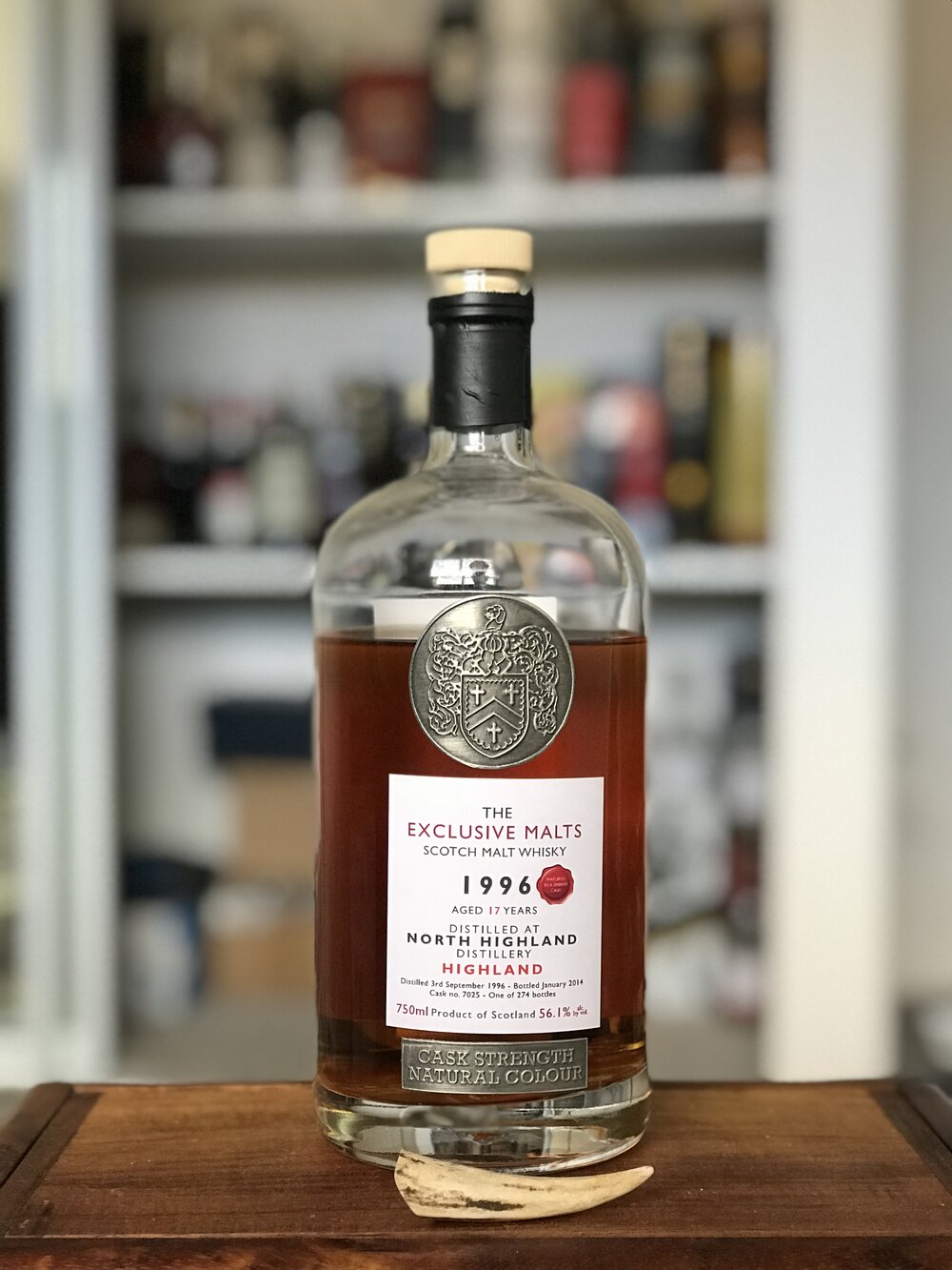 Exclusive Malts North Highland 17 year old 1996 Cask # 7025, 56.1%