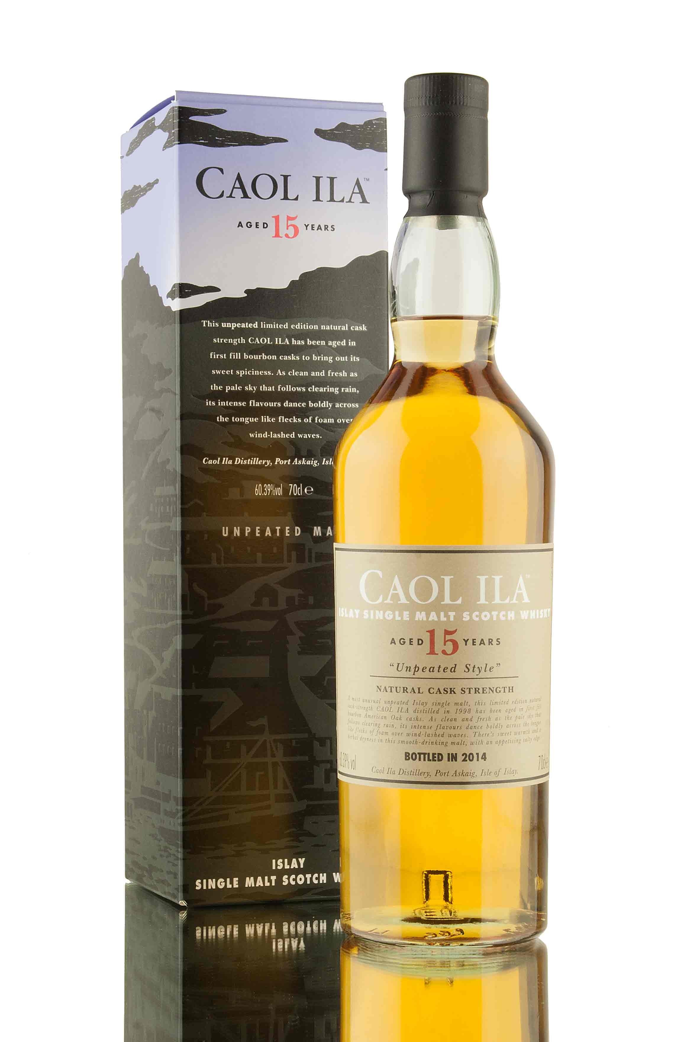 Caol Ila Unpeated 15 year old (Diageo Special Release 2014), 60.39%