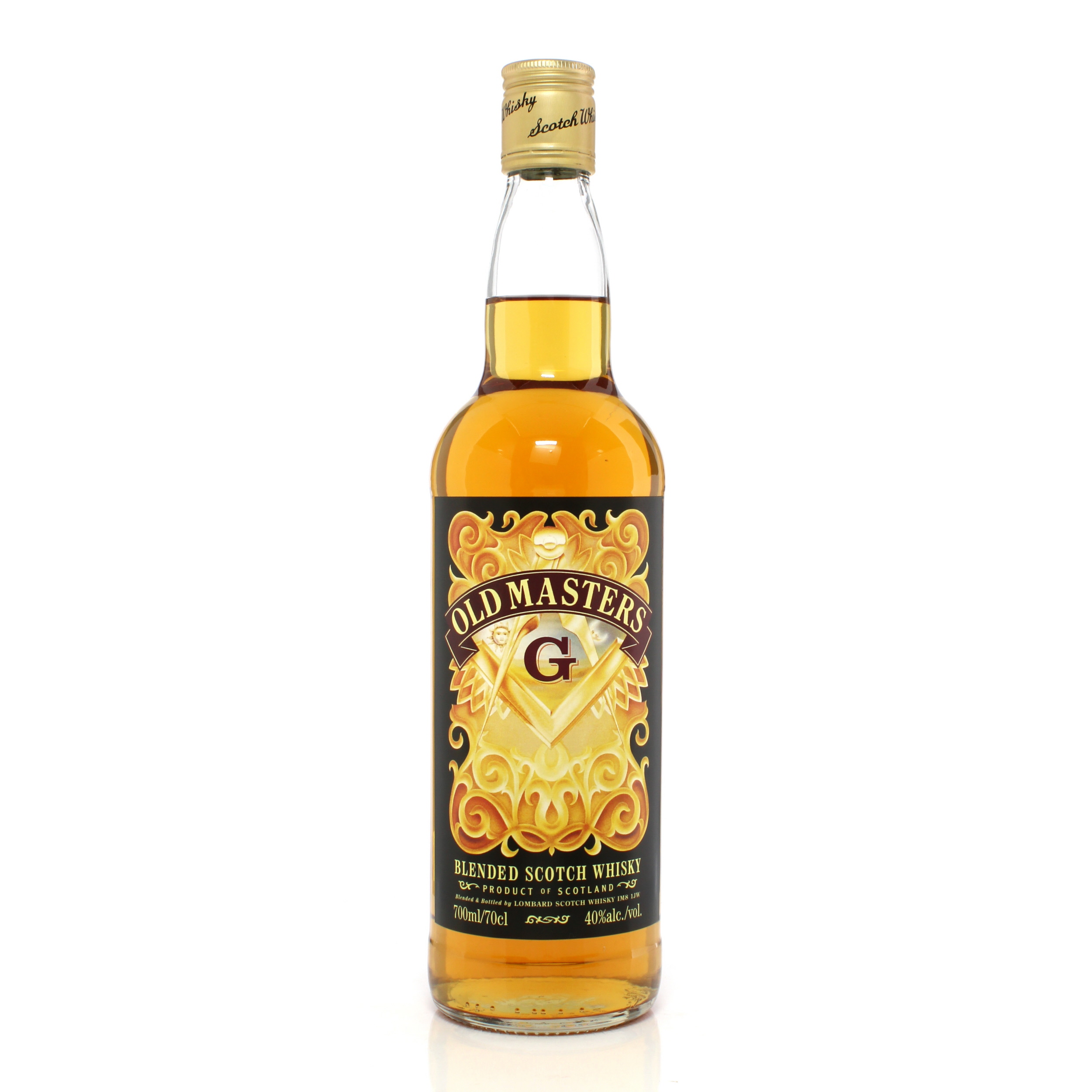 Old Masters Freemason Whisky, 40%