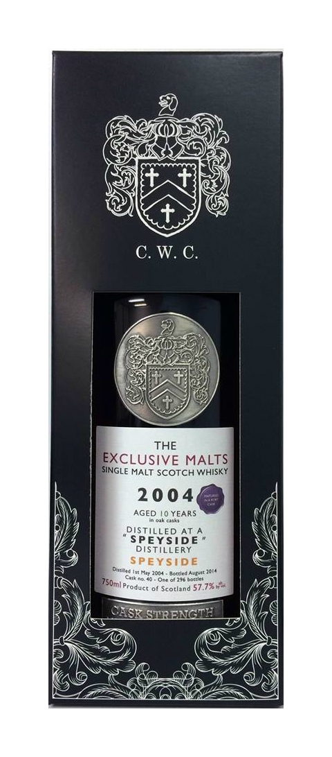 Exclusive Malts Speyside 10 year old 2004, 57.7%