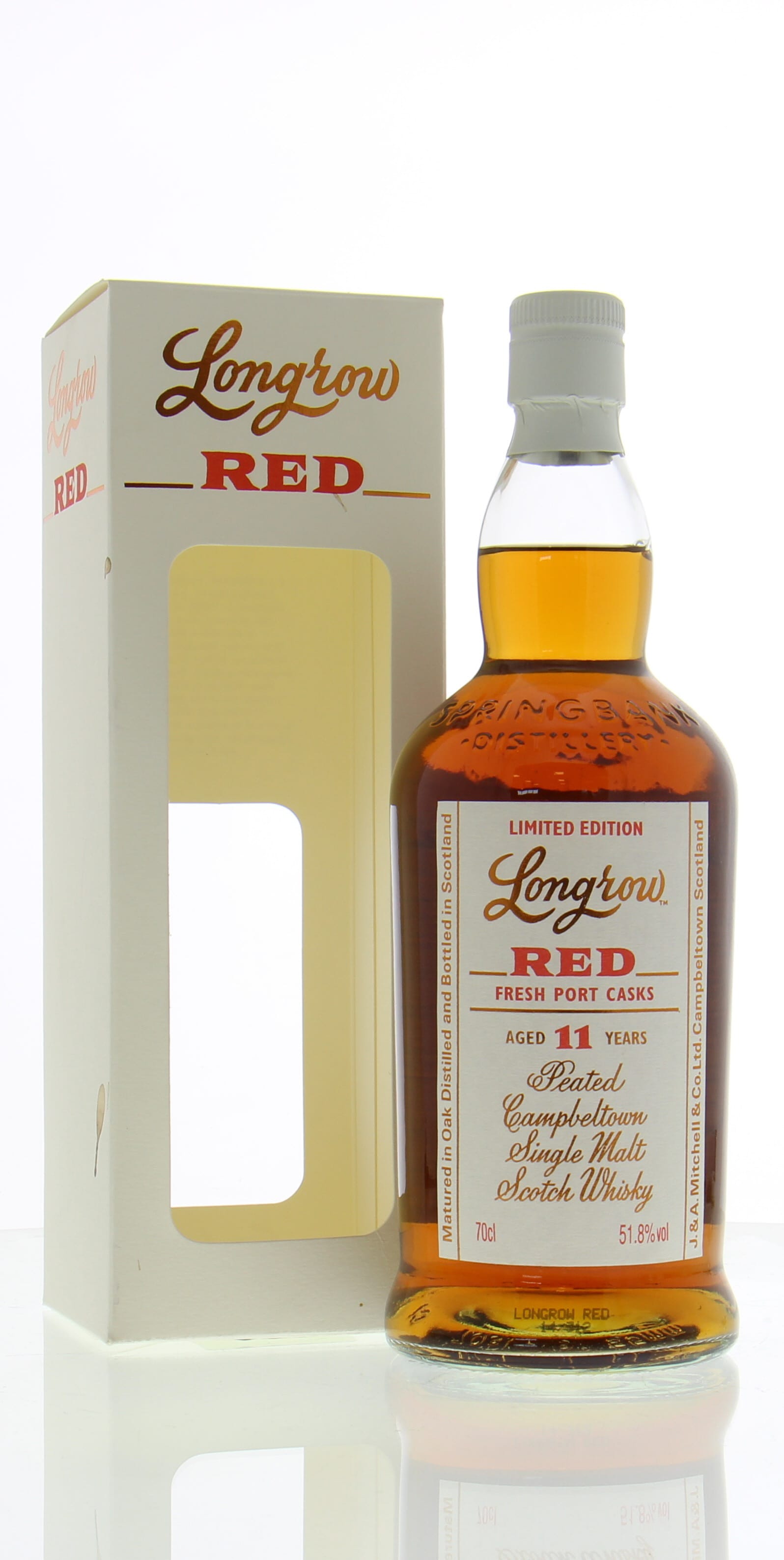 Longrow Red 11 year old Port Cask, 51.8%
