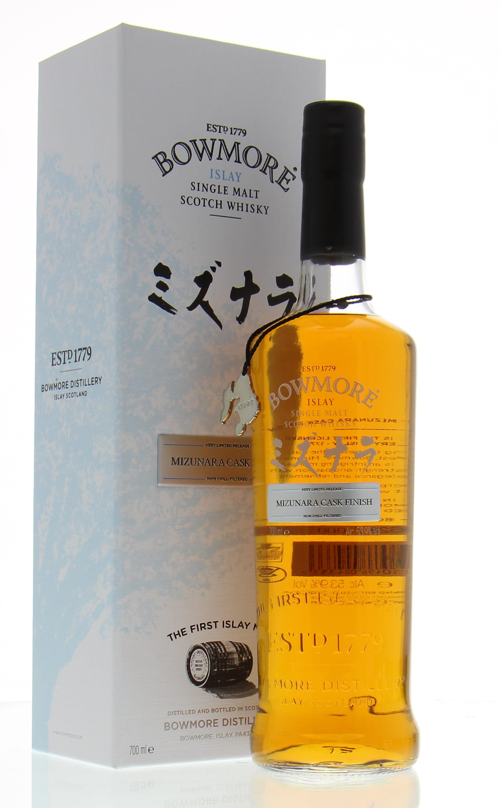Bowmore Mizunara Cask Finish, 53.9%