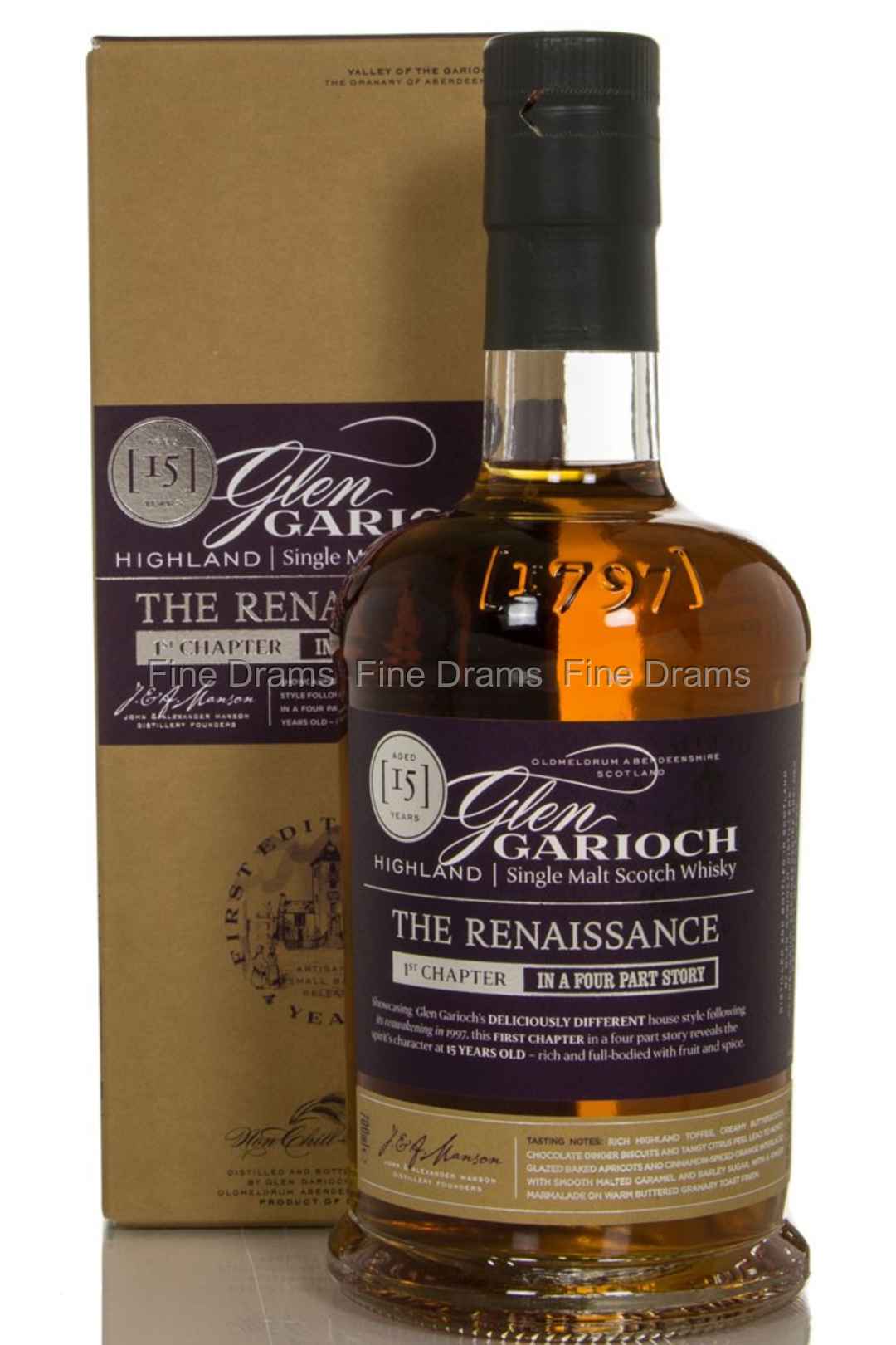 Glen Garioch 15 year old The Renaissance Chapter One, 51.9%
