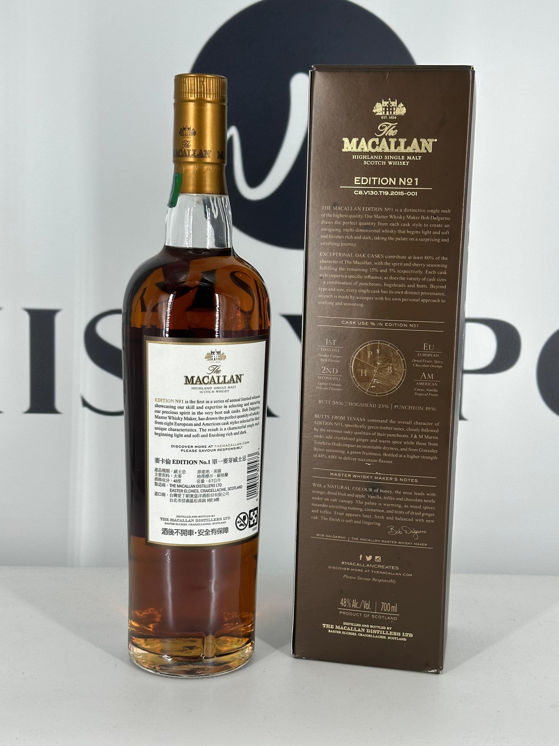 The Macallan Edition No. 1, 48%
