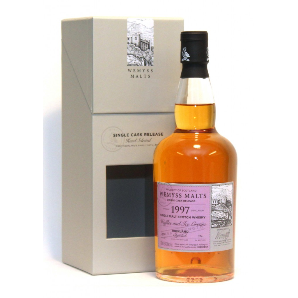 Wemyss Malts Waffles and Ice Cream (distilled at Clynelish) 1997, 54.2%