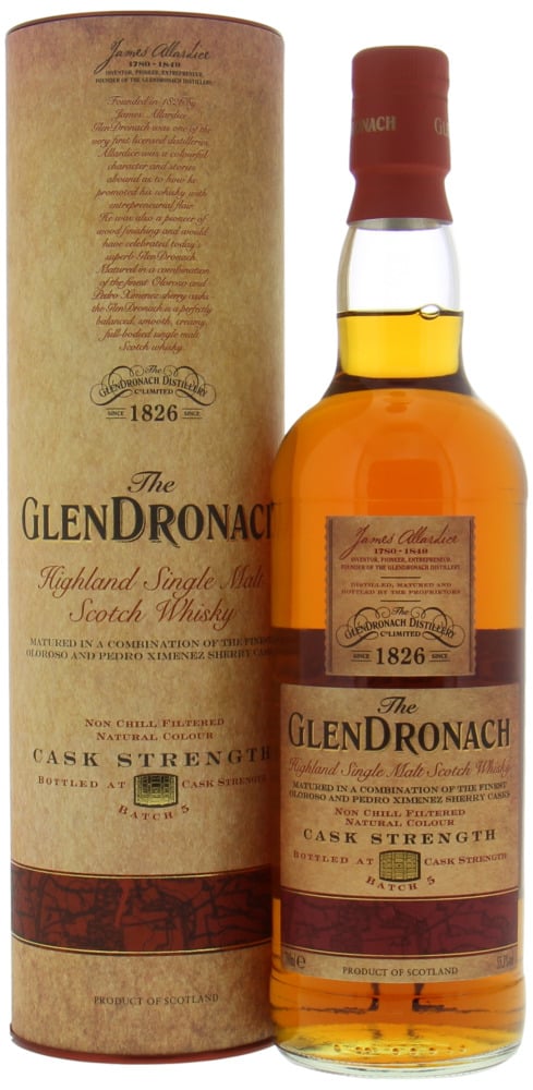  GlenDronach Cask Strength (batch 5), 55.3%