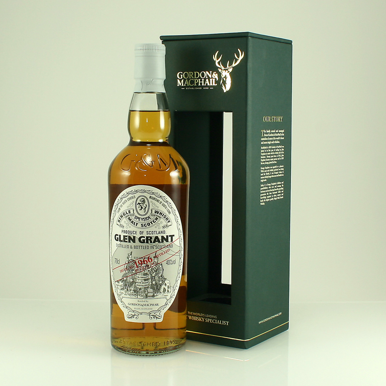 Gordon & MacPhail 10 year old (distilled at Glen Grant), 40%