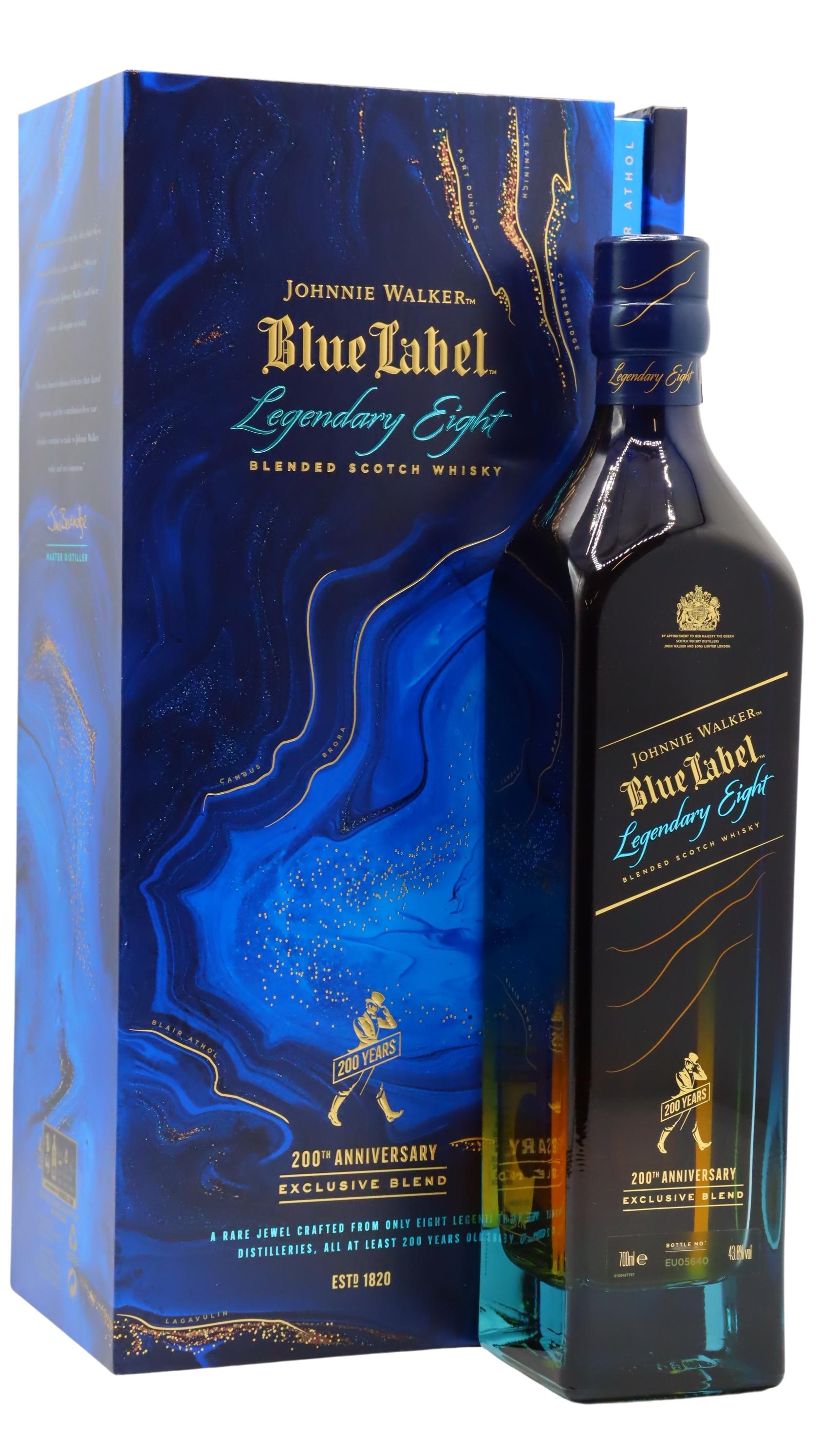Johnnie Walker Blue Label Legendary Eight, 43.8%