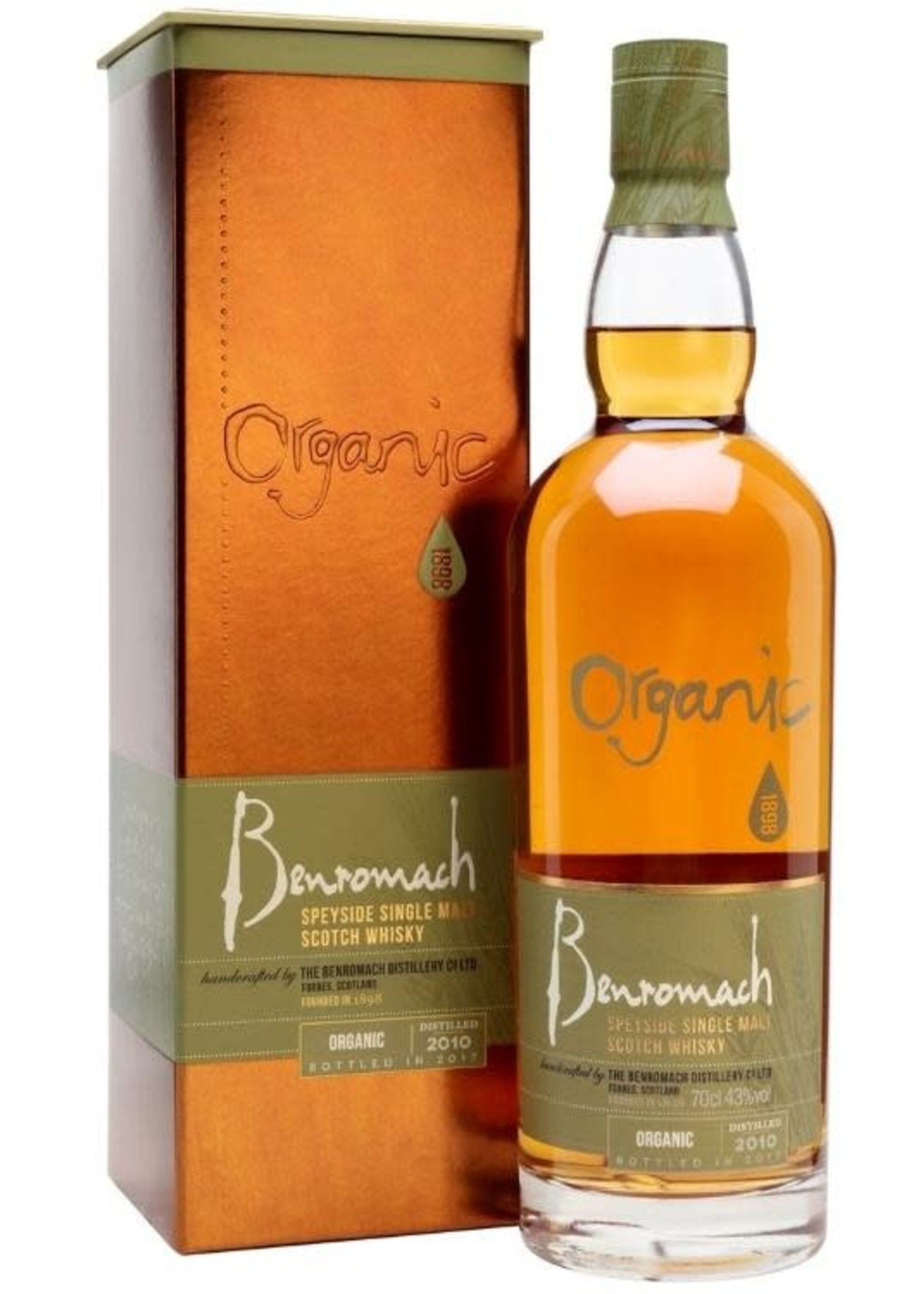Benromach Organic 2017 (Distilled 2010), 43%