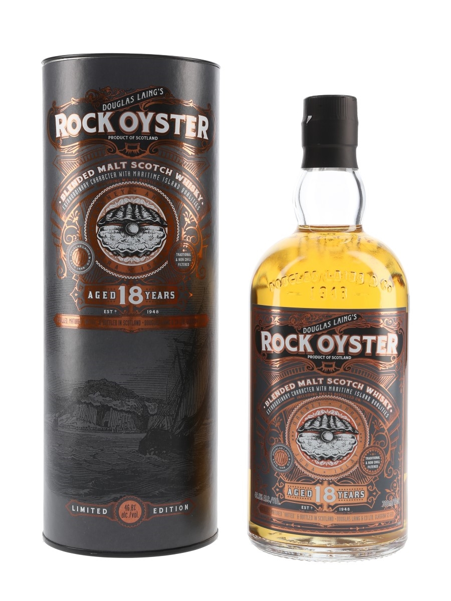 Rock Oyster 18 year old, 46.8%