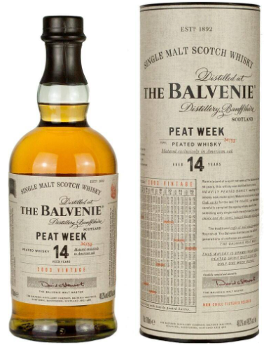 Balvenie Peat Week 14 year old (2003 Vintage), 48.3%