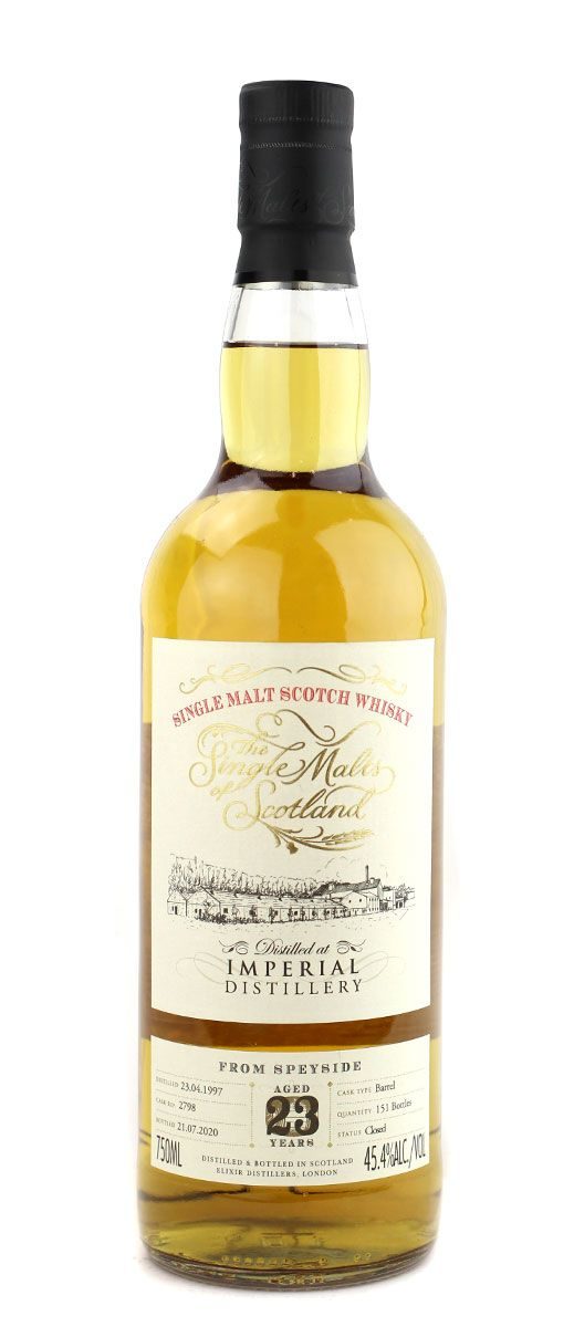 Single Malts of Scotland 23 year old Imperial Single Cask (Distilled in 1997; Cask No. 2798), 45.4%