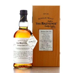 The Balvenie 1974 vintage (Cask #17893), 52.8%