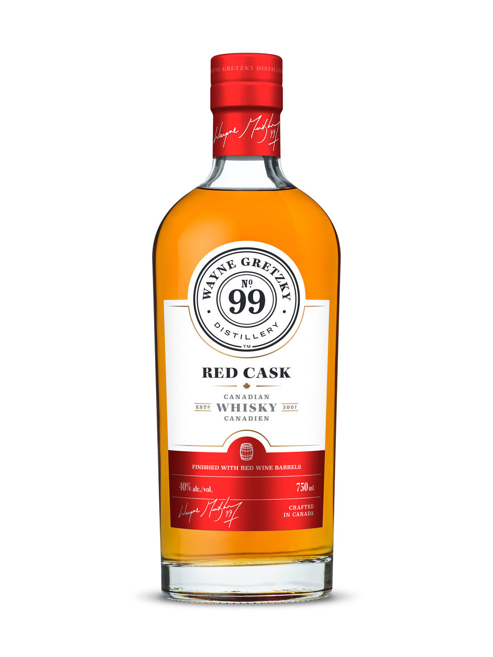 Wayne Gretzky No. 99 Red Cask