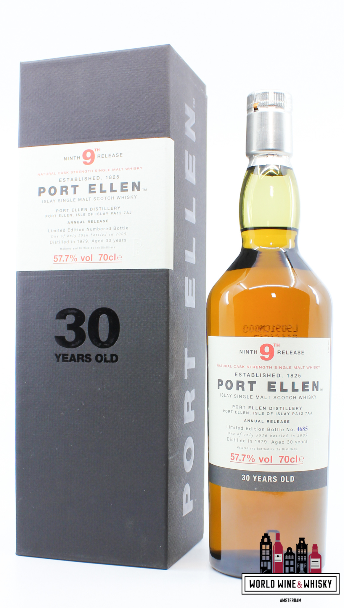 Port Ellen, 30 year old (2009 Release), 57.7%, 