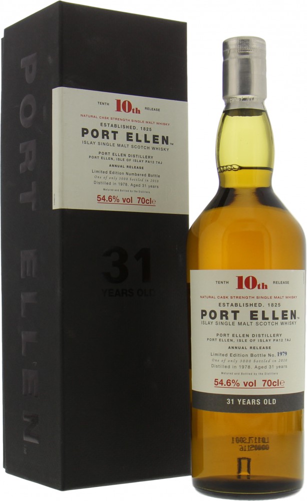 Port Ellen 31 year old, 54.6%