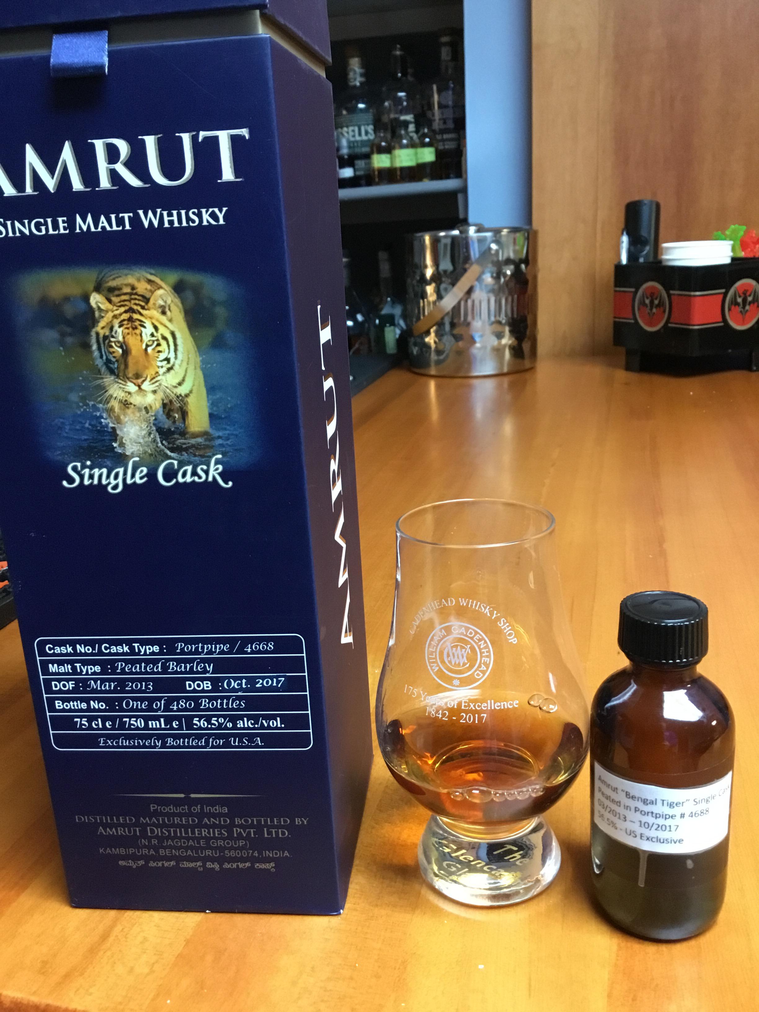 Amrut Portpipe Peated Single Cask #4668 (2017)