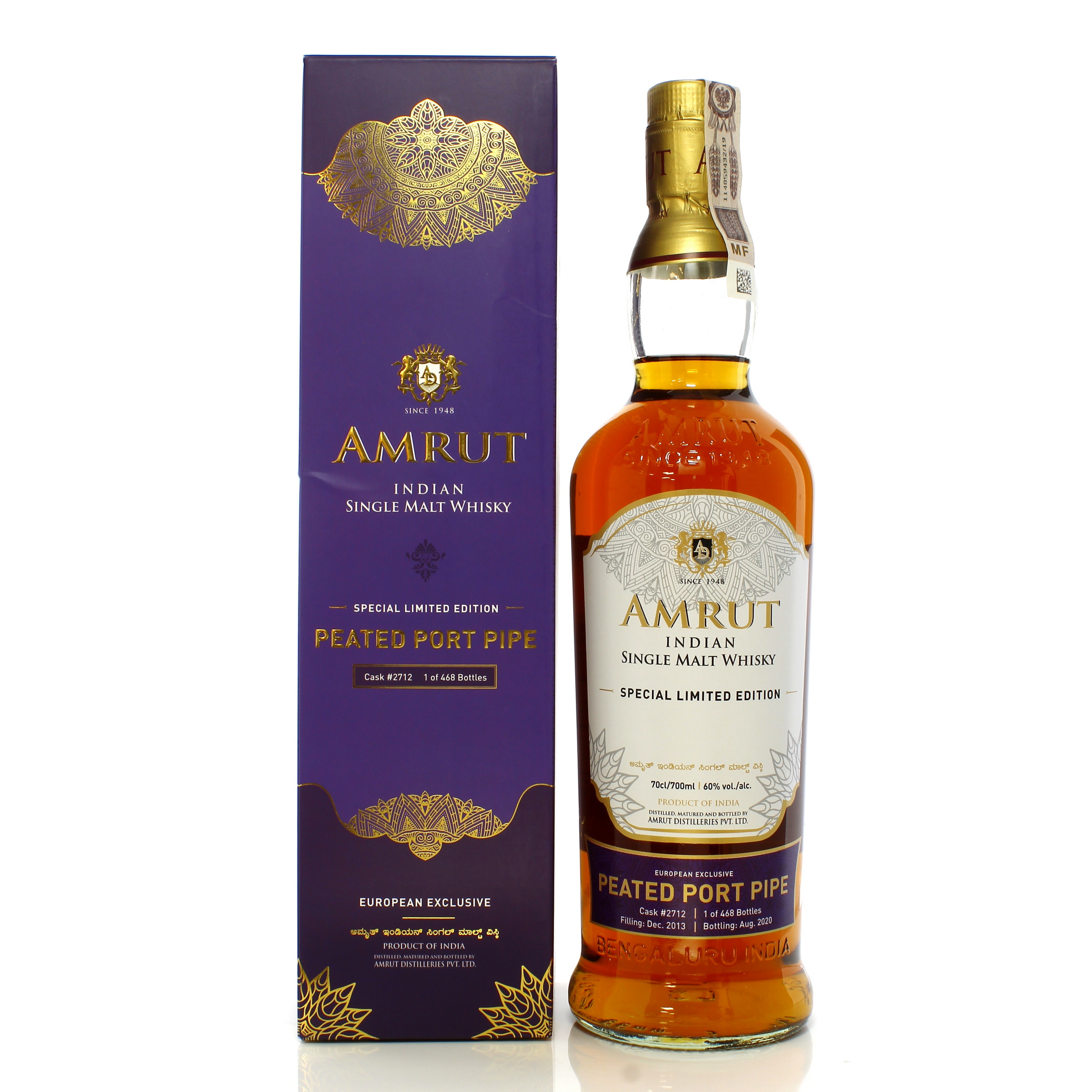 Amrut Portpipe Peated Single Cask #2712 (2013)