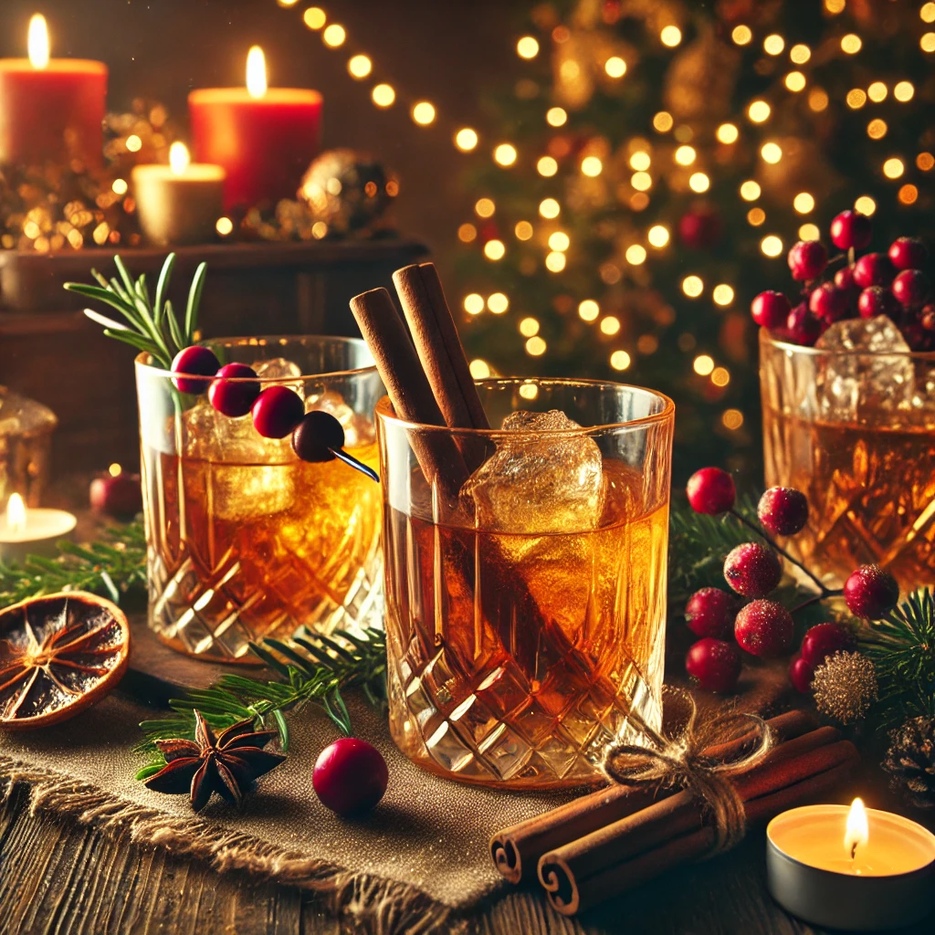 Top 3 Whiskey Cocktails for a Festive Winter Gathering