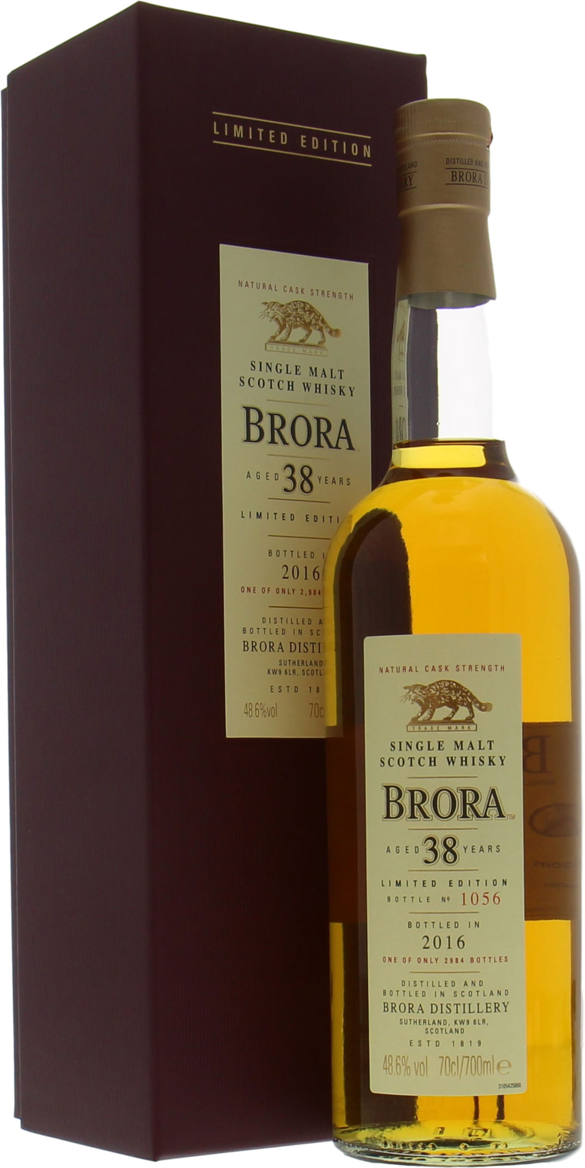 Brora 38 year old, 48.6%
