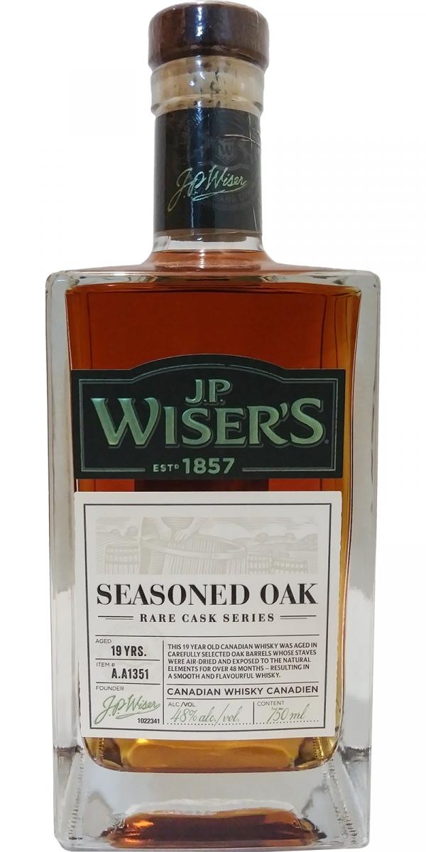 J.P. Wiser's Seasoned Oak 19yo