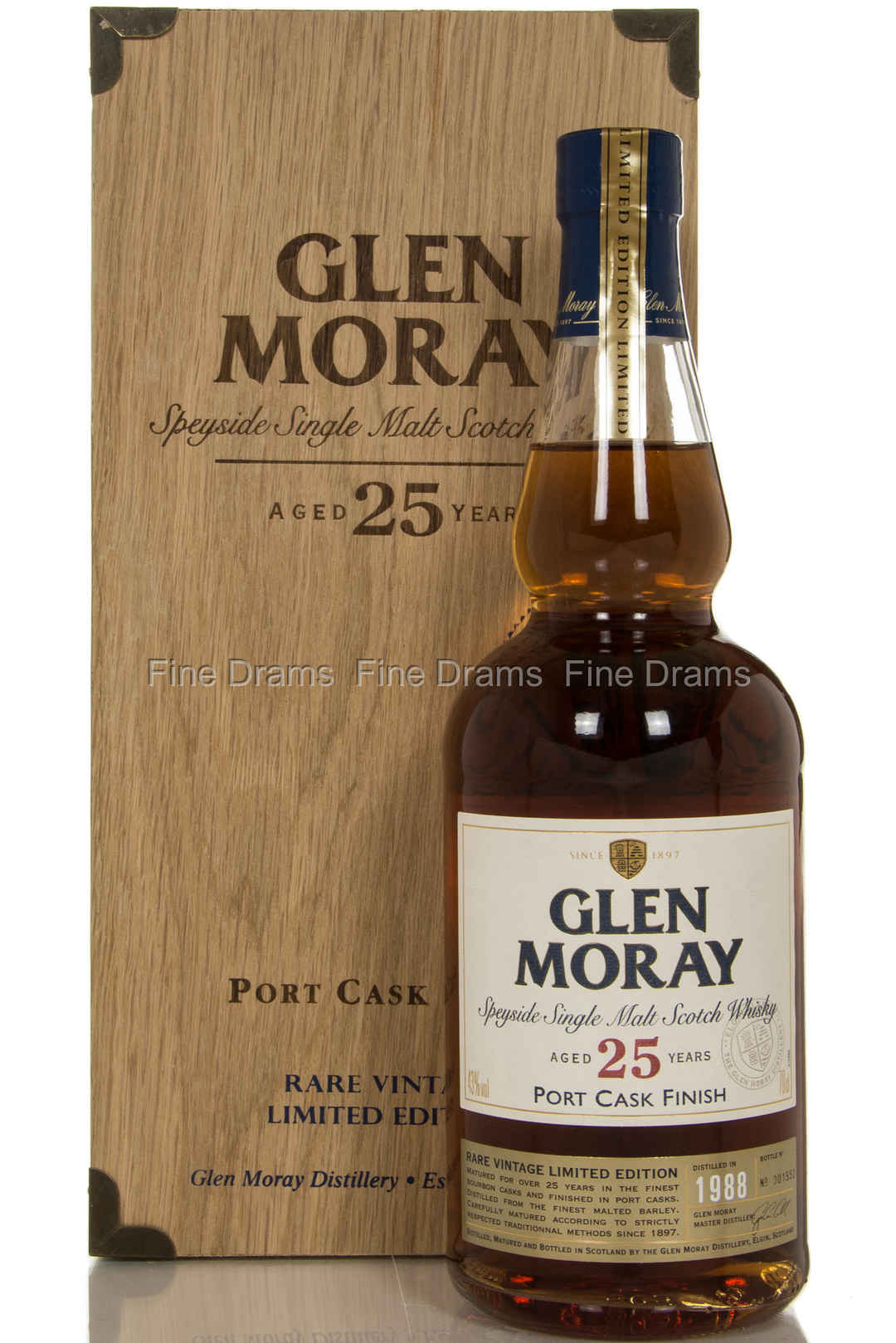 Glen Moray 25 year old Port Cask Finish, 43%