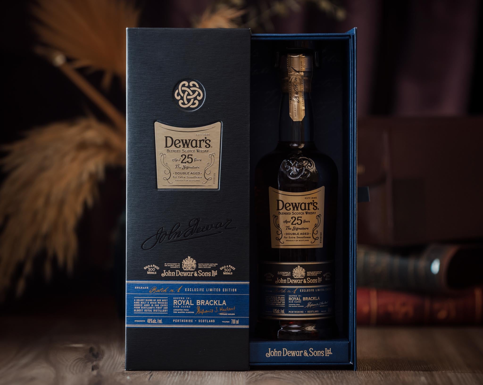 Dewar’s 25 year old, 40%