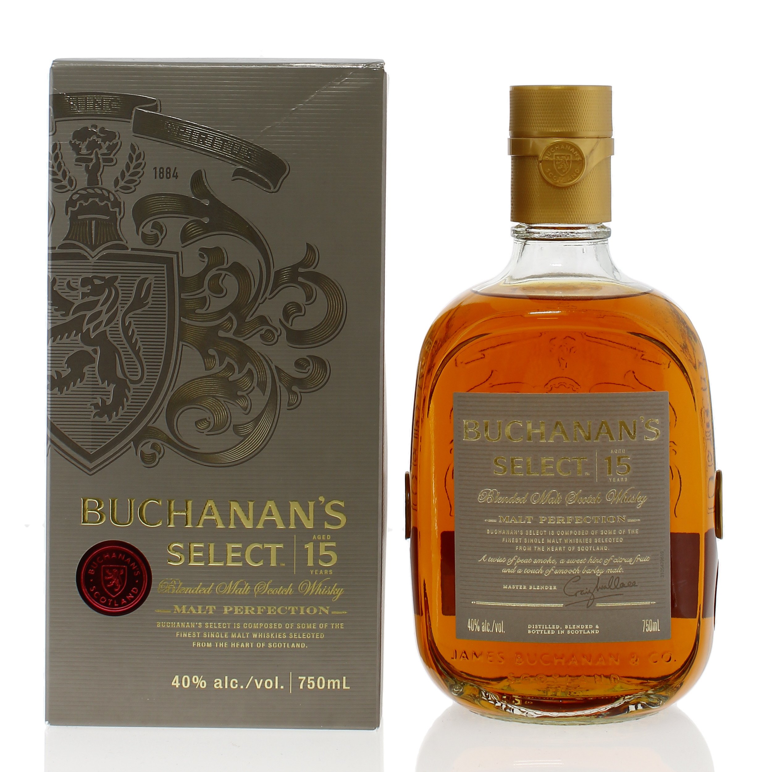 Buchanan’s Select 15 year old, 40%