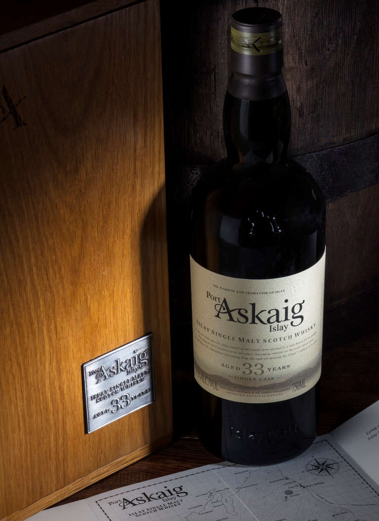 Port Askaig 33 year old single cask, 50.3%